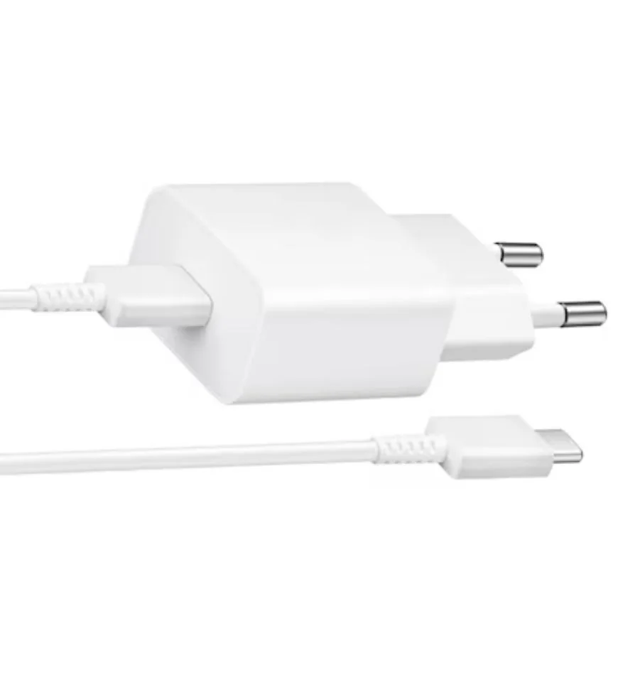 Samsung Original Charger 45W 5A USB-C- EP USB-C Cable White